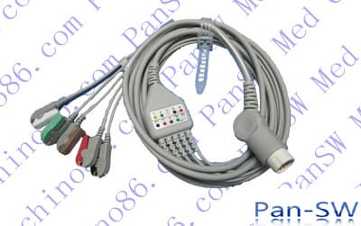 patient monitor ECG cable with leadwire